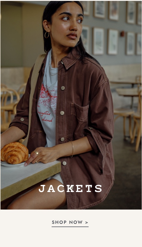 Click to shop jackets now.