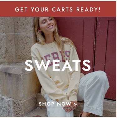 Click to shop sweats now.