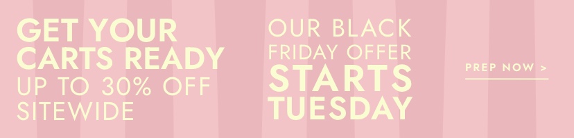 Our Black Friday event starts Tuesday. Click to prep.