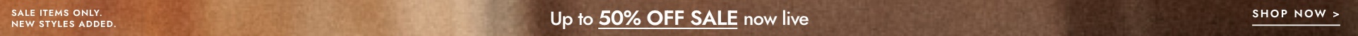 Click to shop sale.