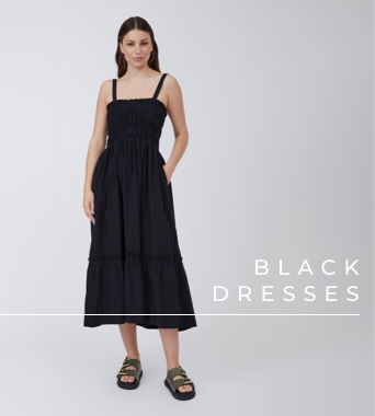 Black Dresses. Click to shop.
