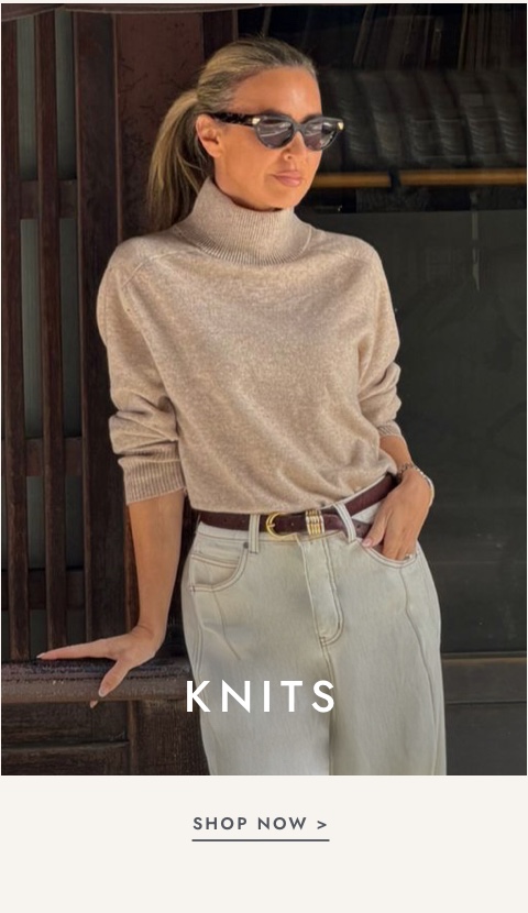 Click to shop knitwear now.