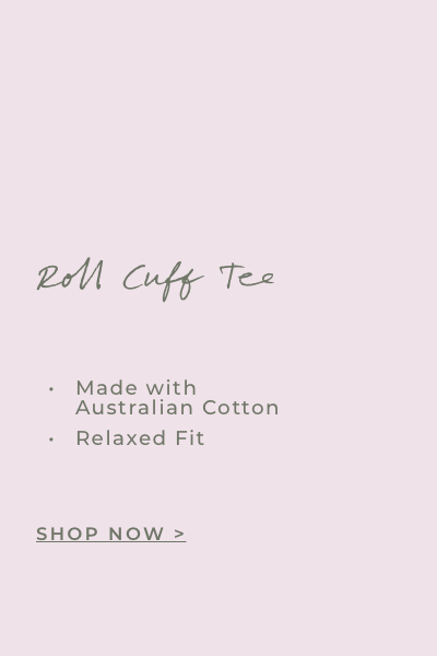 Click to shop the roll cuff tee