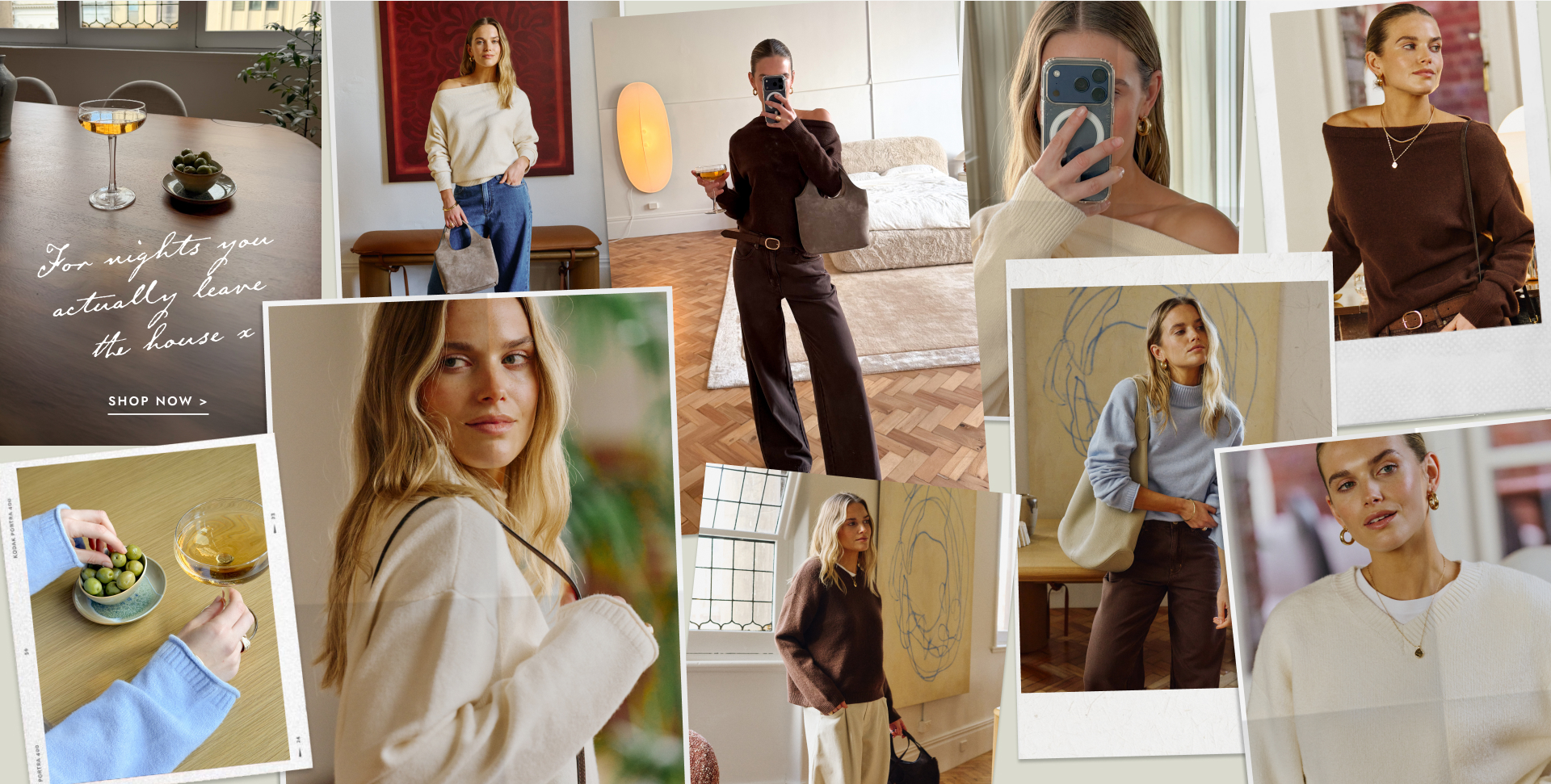 Relaxed refinement. Click to shop.