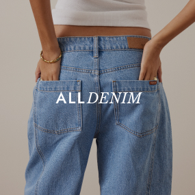 Shop all denim. Click to shop.