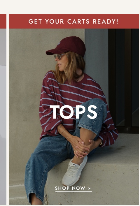 Click to shop tops now.