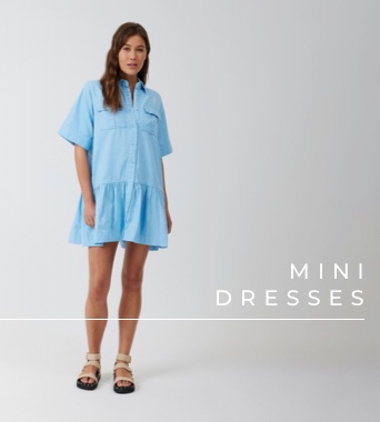Mini Dresses. Click to shop.
