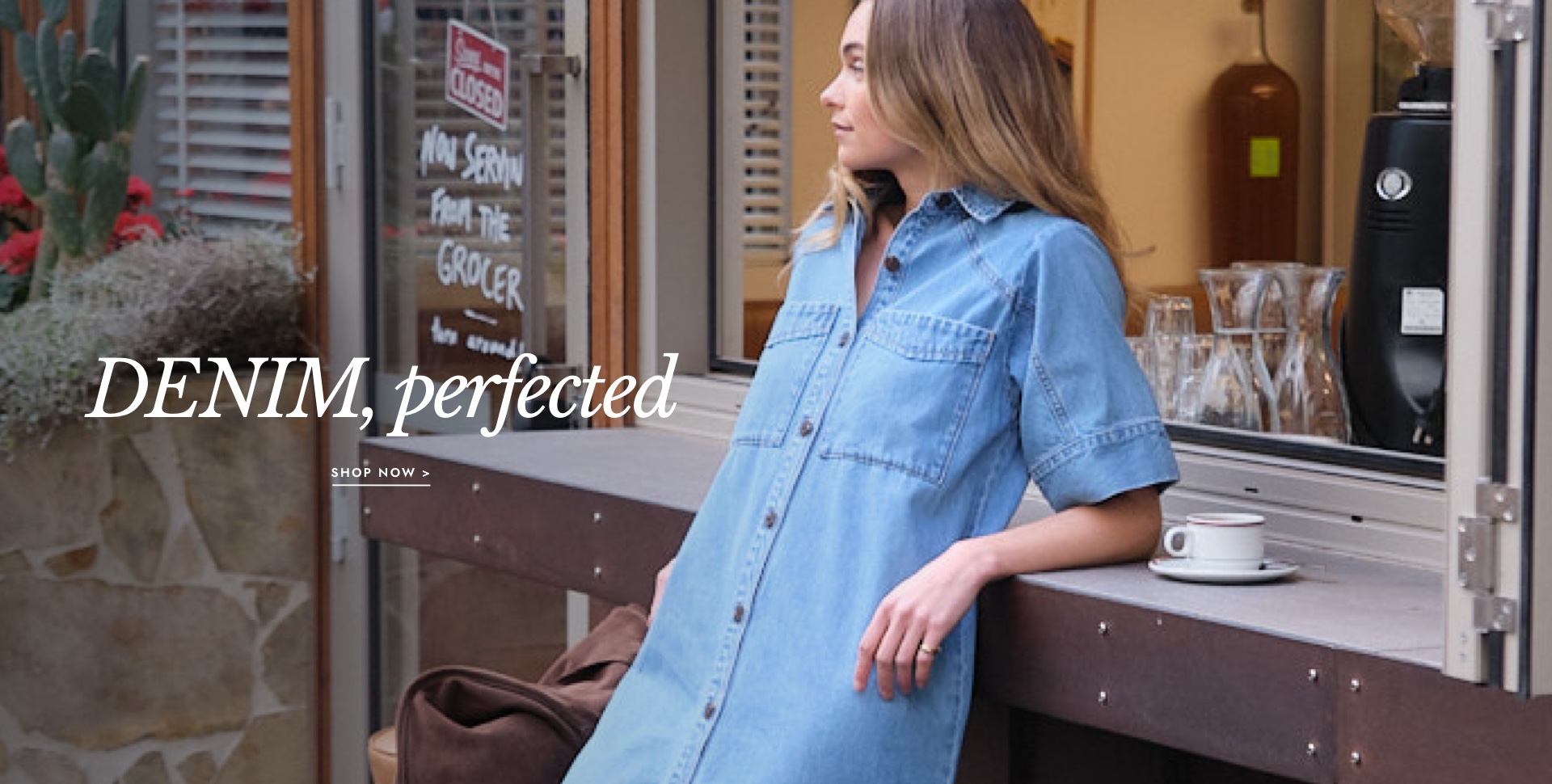 Denim, perfected. Click to shop.
