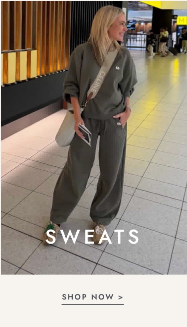 Click to shop sweats now.