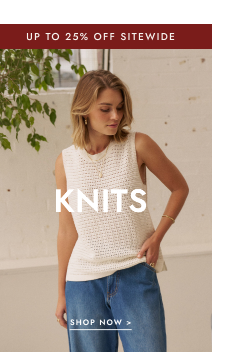 Click to shop knits now.