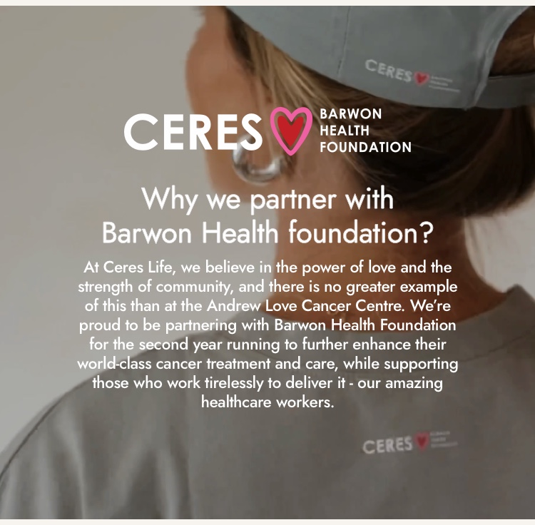 Why we partner with Barwon Health Foundation.
