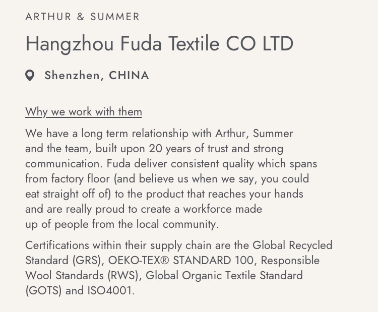 Hangzhou Fuda Textile CO LTD