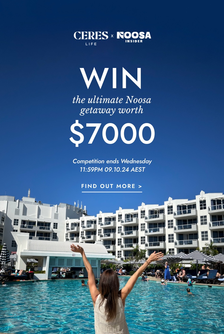 Follow us on Instagram to be in the running for the ultimate Noosa getaway. Click here.
