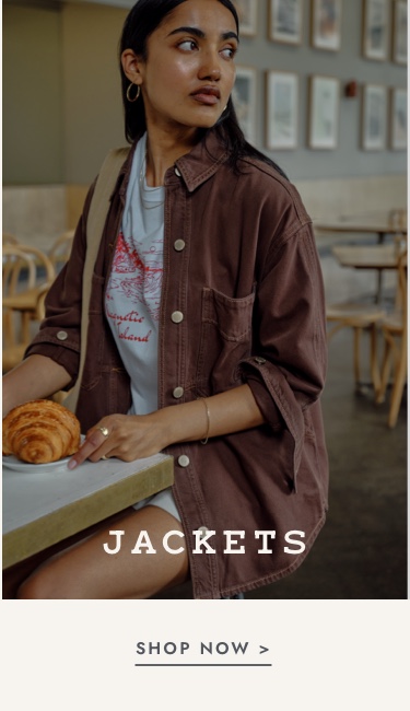 Click to shop jackets now.