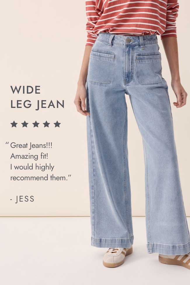 Ceres Life | Wide Leg Jeans