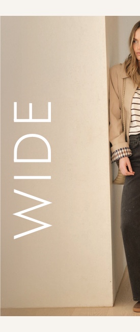 Shop wide leg jeans. Click to shop.