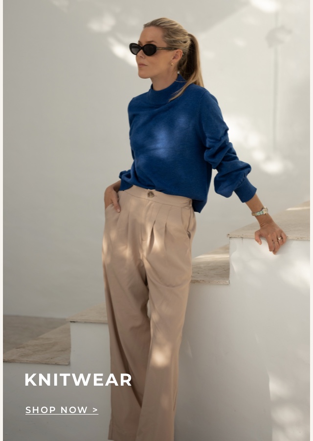 Click to shop knitwear now.