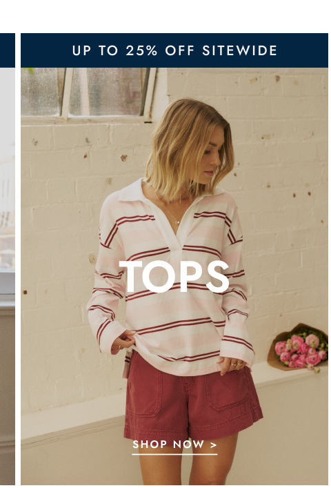 Click to shop tops now.