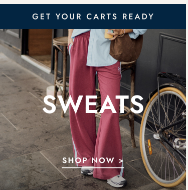 Click to shop sweats now.