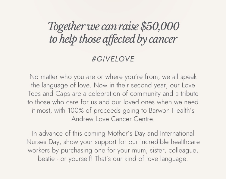 Together we can raise $50,000 for those affected by cancer.