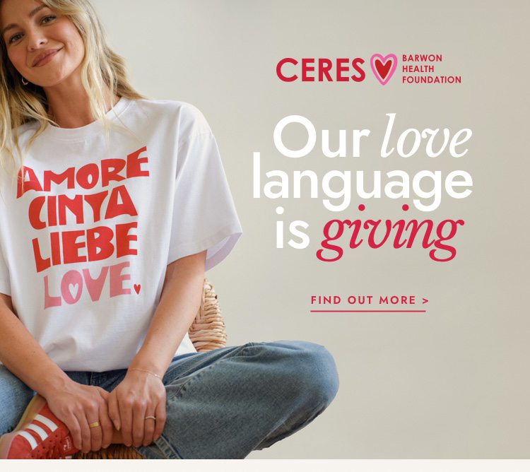Our love language is giving. Click to shop