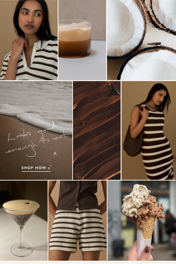 New In Chocolate. Click to shop.