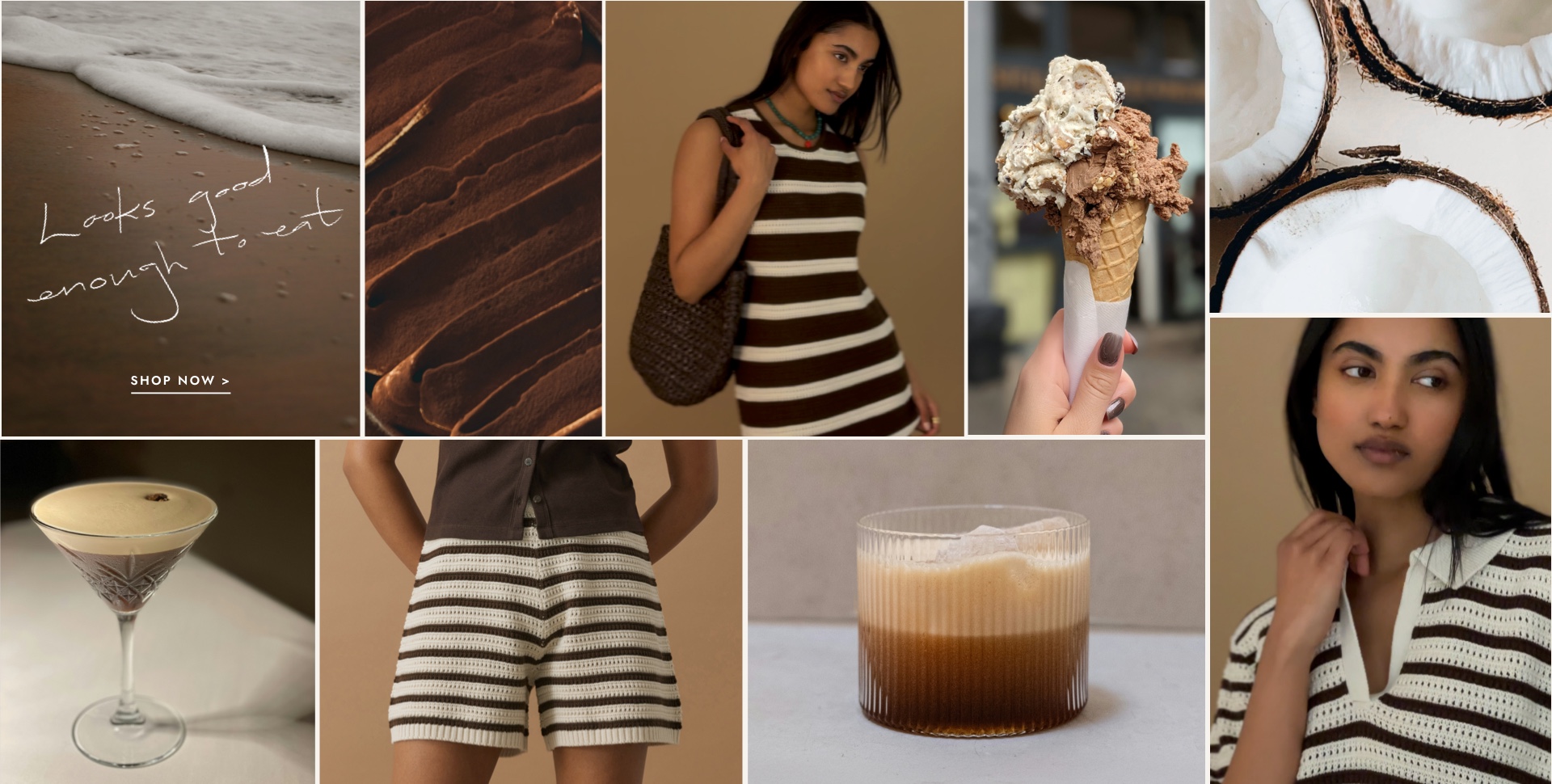 New In Chocolate. Click to shop.