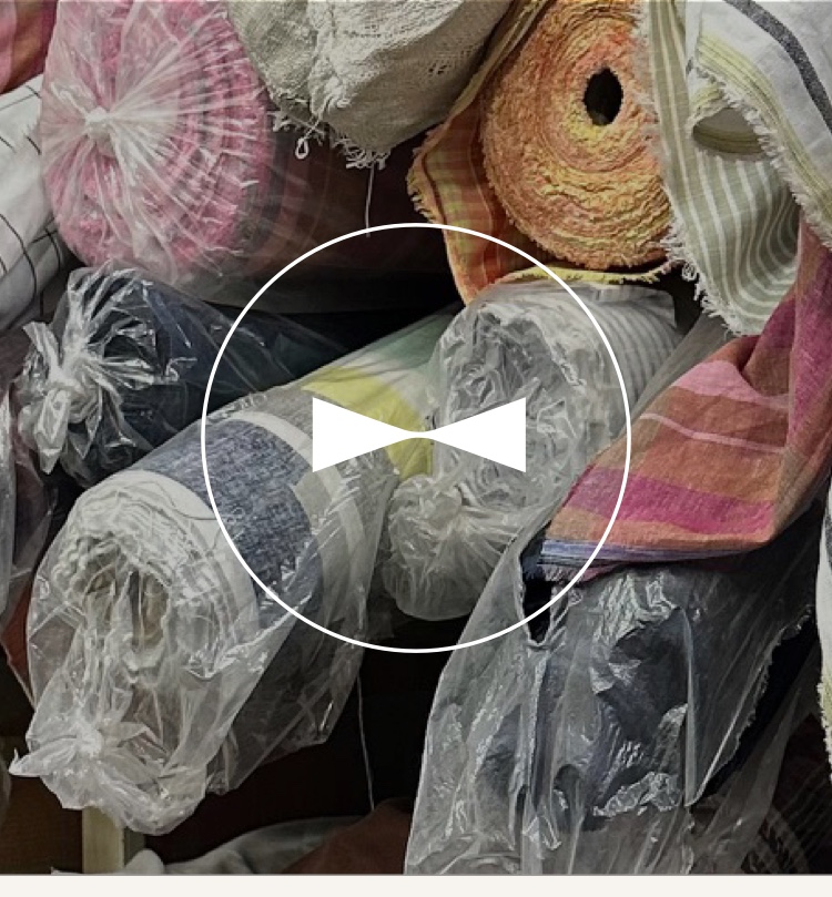 Rescued fabrics.