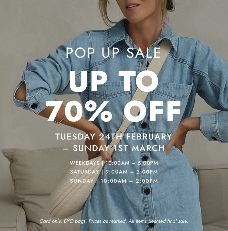 Our warehouse sale starts Tuesday 24th of Feb and ends Sunday 1st March, location 332 Pakington St, Newtown, Geelong.