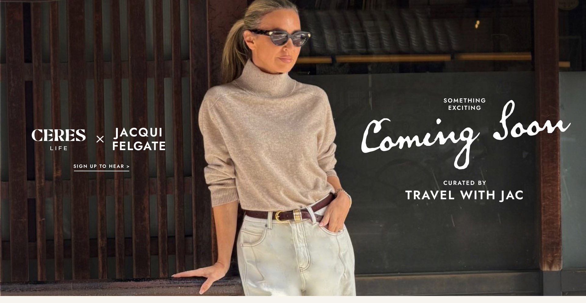 Jacqui Felgate coming soon. Click to sign up.