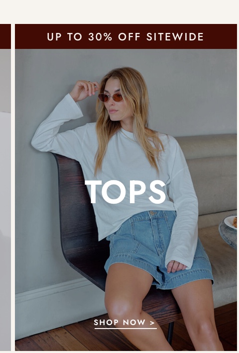 Click to shop tops now.