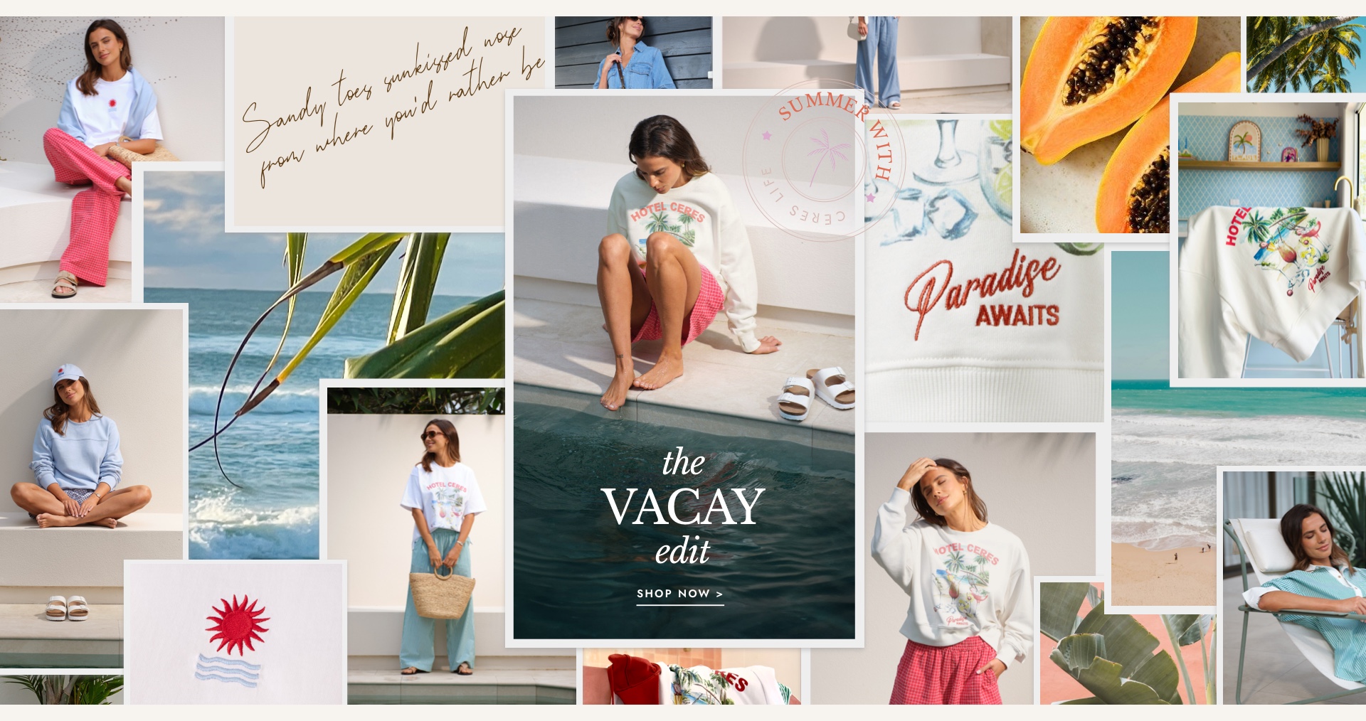 Summer outfits for your next vacay. Click to shop.