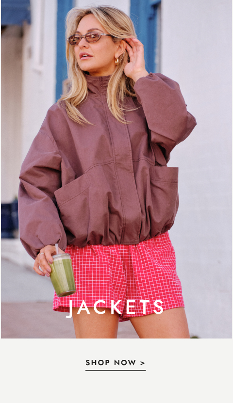 Click to shop jackets now.