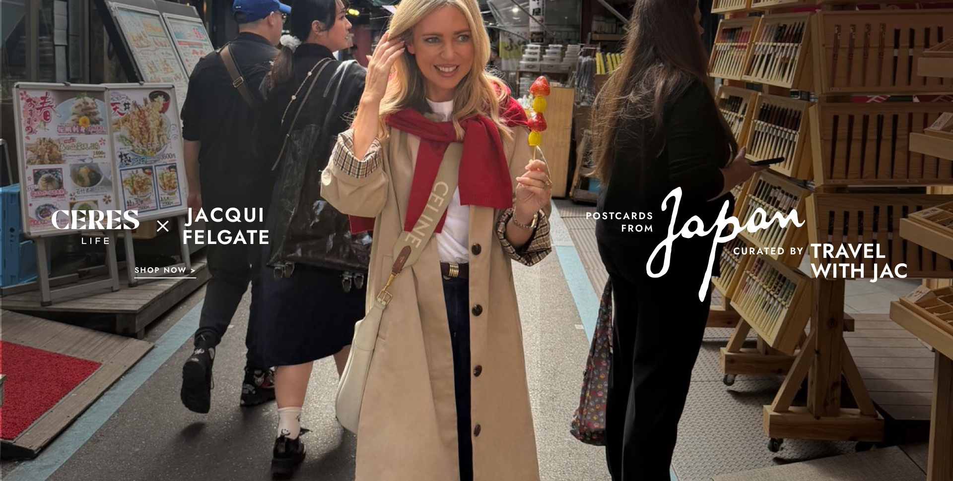 Jacqui Felgate's travel edit is now live. Click to shop.