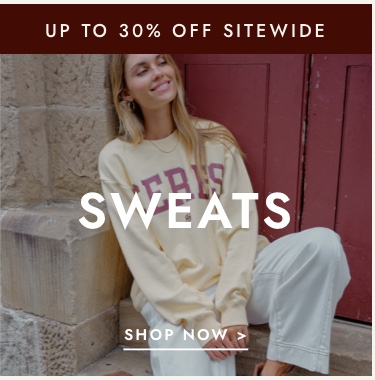 Click to shop sweats now.