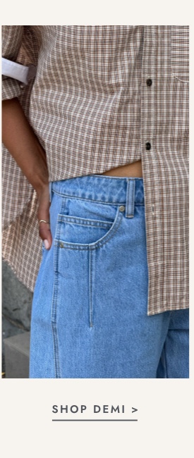 Shop straight leg jeans. Click to shop.