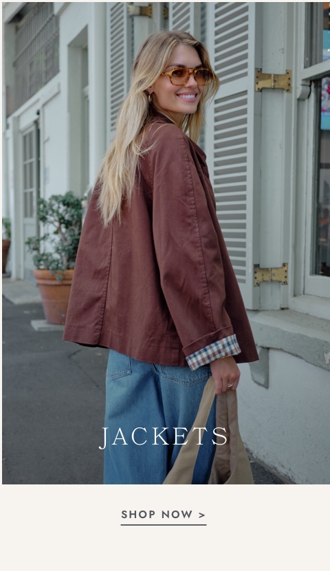Click to shop jackets now.