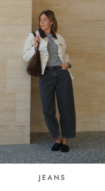 Shop jeans. Click to shop.
