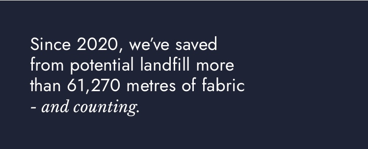 What is rescued fabric?
