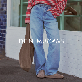 Shop jeans. Click to shop.