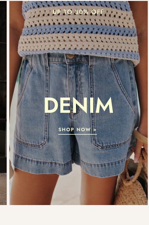 Click to shop denim now.