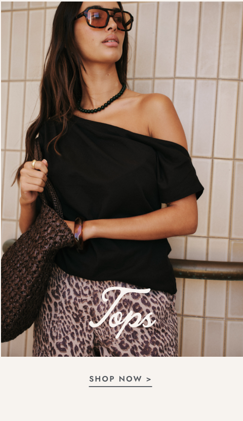 Click to shop tops now.