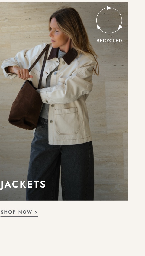 Click to shop jackets now.