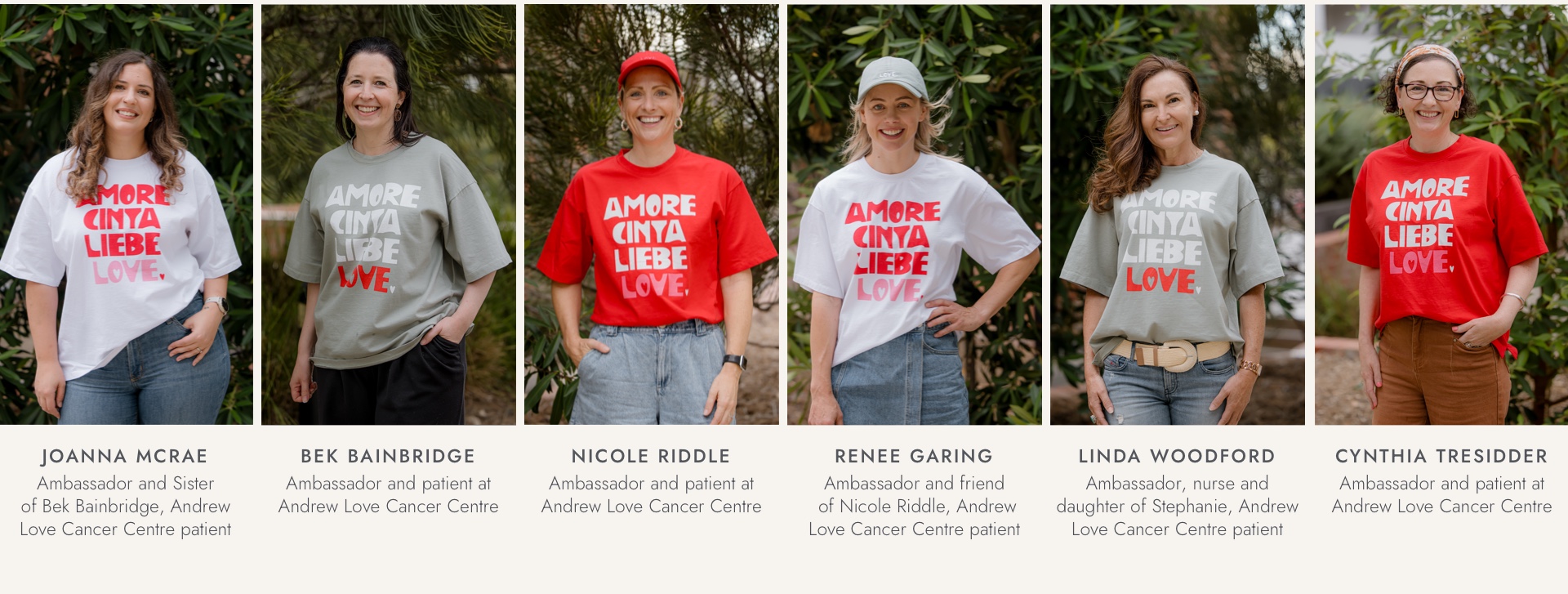 Meet the ambassadors.