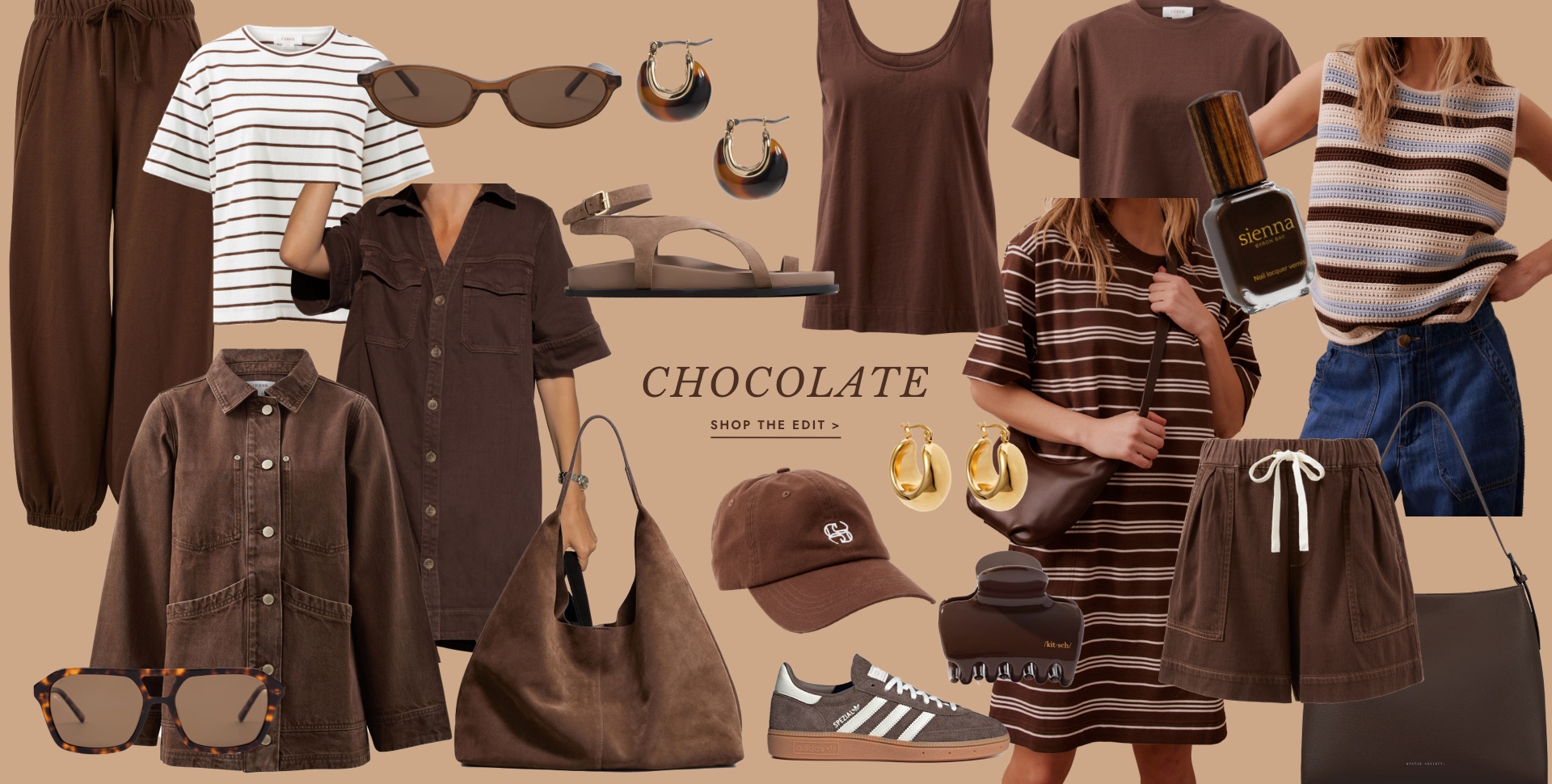 New In Chocolate. Click to shop.