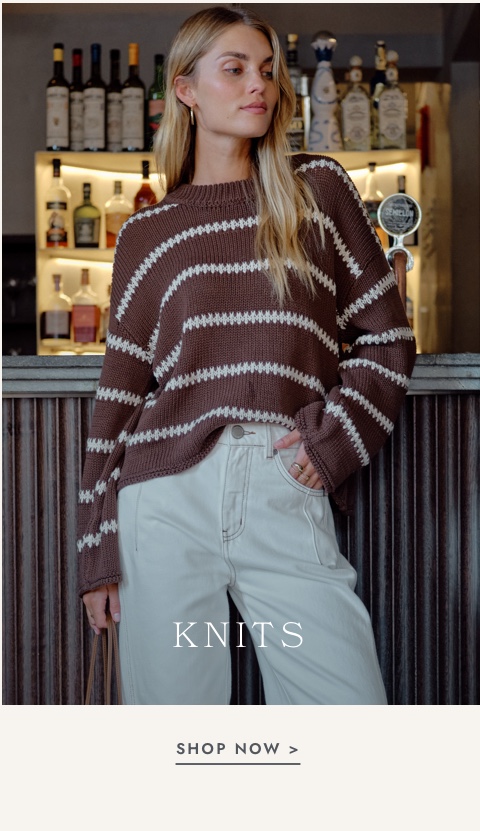 Click to shop knitwear now.