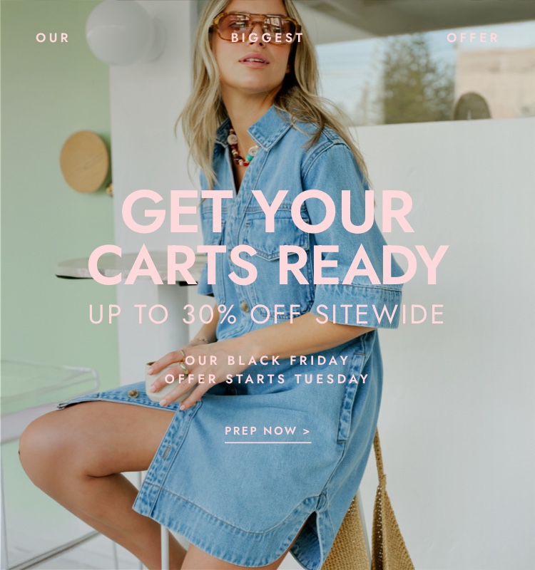 Get your carts ready. Click to prep.