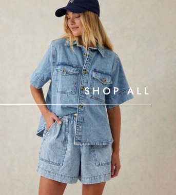 Shop all denim. Click to shop.