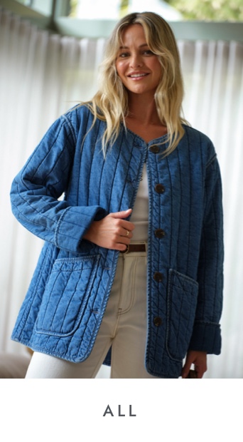 Shop all denim. Click to shop.