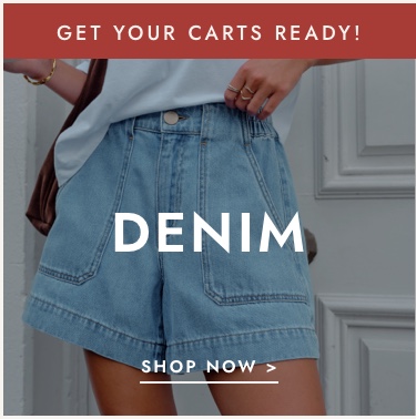 Click to shop denim now.